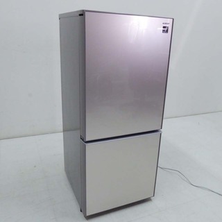 動作保証 美品 SHARP シャープ ガラストップ プラズマクラスター 冷蔵庫 SJ-GD14C-C 137L 2017年製