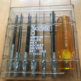 輸入工具 Xcelite 六角レンチ 99PS40 11ピース