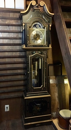 西ドイツ製 ホールクロック 重錘式振子時計 置時計 高さ205cm