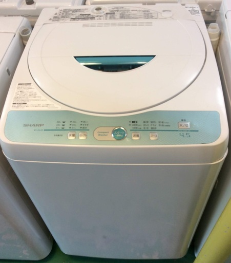 【送料無料・設置無料サービス有り】洗濯機 SHARP\tES-GL45 中古