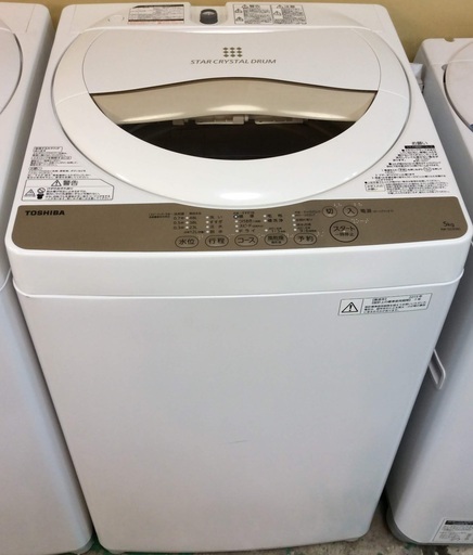 【送料無料・設置無料サービス有り】洗濯機 2015年製 TOSHIBA AW-5G3② 中古