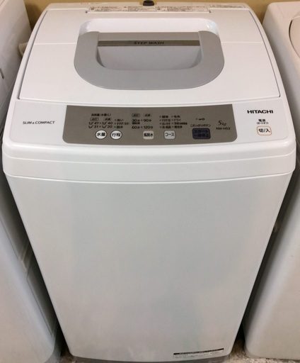 【送料無料・設置無料サービス有り】洗濯機 2017年製 HITACHI NW-H53 中古