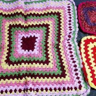 織物　手編み