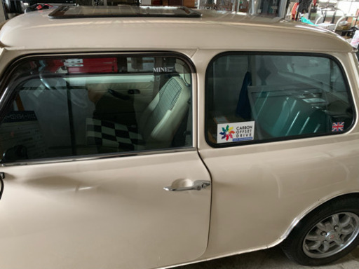 車のパーツ ローバーミニ(EV車) 週末展示会開催！