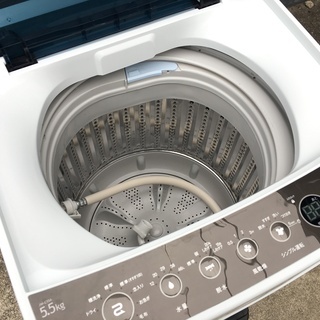 トラック貸出可 ハイアール 5.5kg 洗濯機 2017年製 JW-C55A