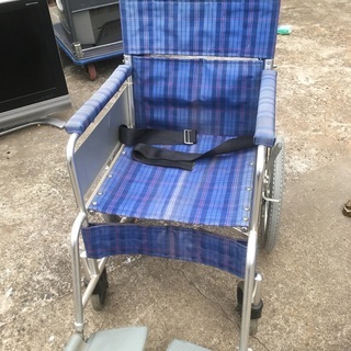 【中古品】車椅子　自走用　フランスベッド製　折り畳み式