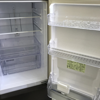 札幌市◆SHARP 15年製 プラズマクラスタ―搭載 270L 2Dr 中型 冷凍冷蔵庫◆ シャープ SJ-PD27A お料理が好きな単身者 向け