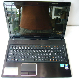 ★renovo     G５７０　　モデル433432J　ノートパソコン　　　win 7  　  15.6型　　　美品