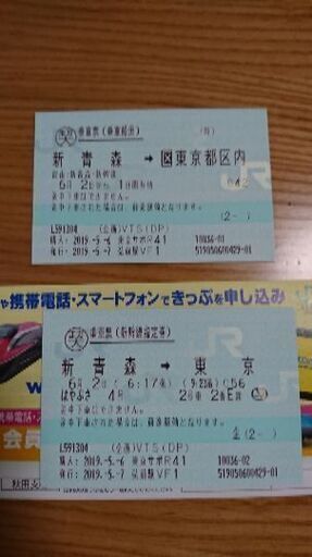 小田原→京都片道新幹線切符