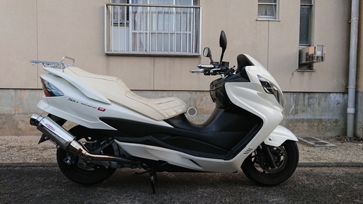 スズキ スカイウェイブ SKYWAVE 250 TYPEM CJ45 マニュアルモード