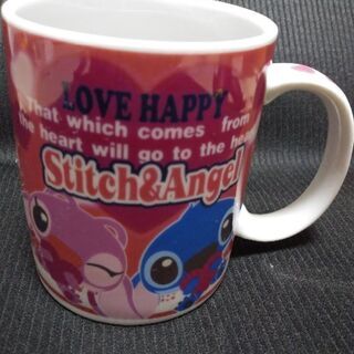 スティッチ エンジェルのマグカップ 艸 ジャミラー W 札幌の食器 コップ グラス の中古あげます 譲ります ジモティーで不用品の処分