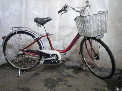 YA122905M　適正価格！中古電動アシスト自転車　ヤマハ　PAS　（2008）