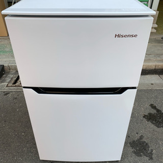 冷蔵庫 ハイセンス 2018年 2ドア 一人暮らし 単身用 HR-B95A 93L 
