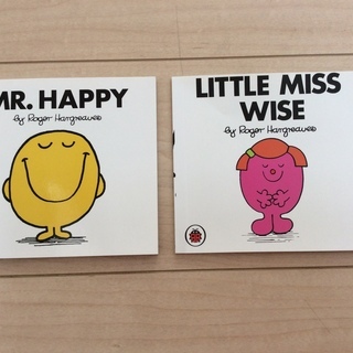MR. HAPPY と LITTLE MISS WISE 英語 絵本