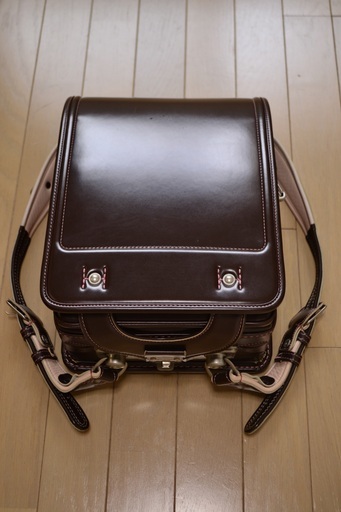 【ほぼ新品】土屋鞄ランドセル 茶×ピンク
