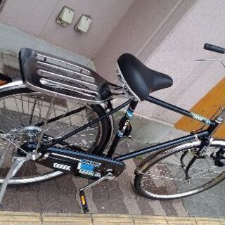 美品☆[SYOWA BICYCLE UNION] 26吋 CAESAR(昭和レトロ)実用車