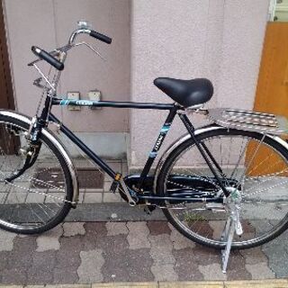 美品☆[SYOWA BICYCLE UNION] 26吋 CAESAR(昭和レトロ)実用車