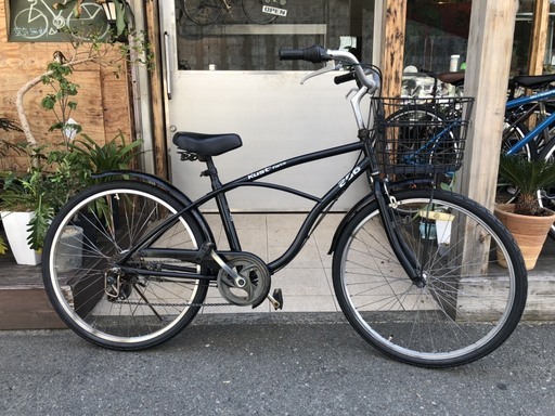 【中古】ビーチクルーザー風自転車