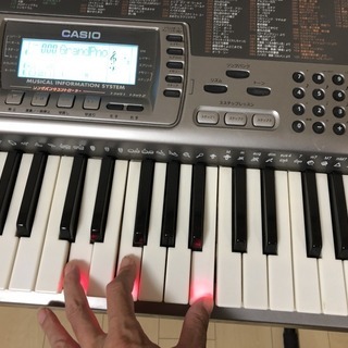 CASIO カシオ 光ナビゲーションキーボード LK-80