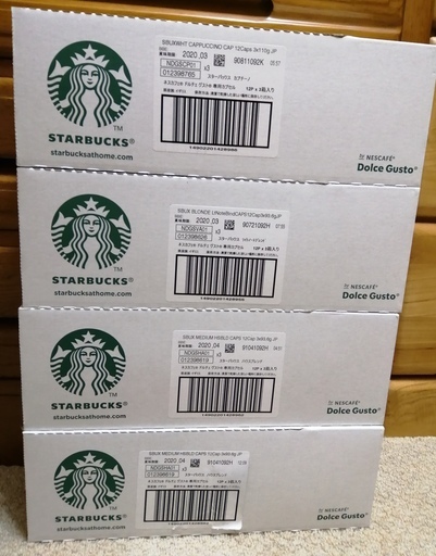 ネスレドルチェグスト　スターバックス12箱