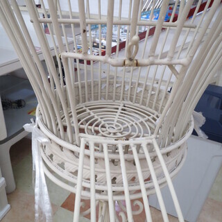 引取限定】鳥かご アンティーク調 中古品【小倉南区葛原東】