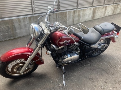 カワサキ バルカンクラシック 400cc レッド