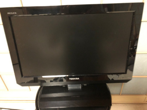 液晶カラーテレビ ブラック リモコン B-CAS付き
