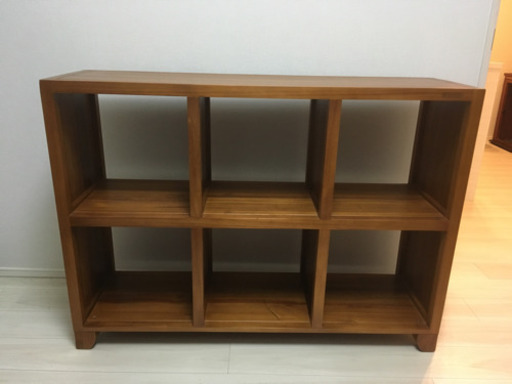 SCANTEAK スキャンティーク 3 x 2シェルフ - 収納家具