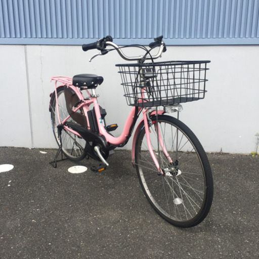 可愛い 通学 通勤 買い物に如何 電動アシスト自転車 Taka 水無瀬の電動アシスト自転車の中古あげます 譲ります ジモティーで不用品の処分