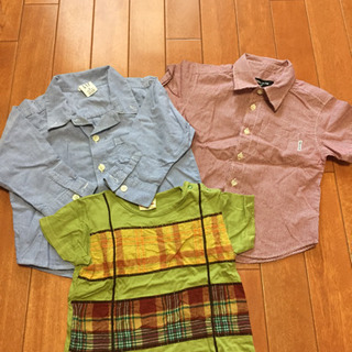 男の子 90 Tシャツとシャツのセット コムサイズム