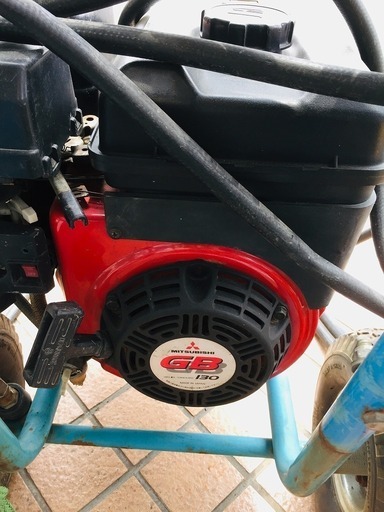 ジャンク品】【品】レッキス 自吸式エンジンタイプ高圧洗浄機 JQ1011G