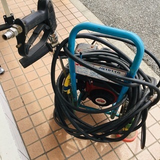 【ジャンク品】【中古品】レッキス　自吸式エンジンタイプ高圧洗浄機　JQ1011G【リライズ野田愛宕店】【店頭取引限定】1点限り早い者勝ち！