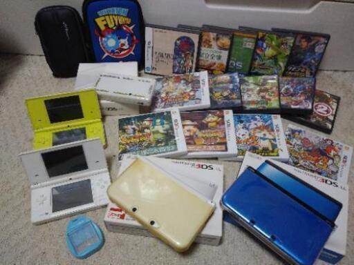 (取引中)3DSLL♥3DS♥カセット14本小物セット