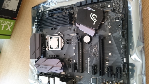 OA用品 i5-7600k + H270F Strix mother board + heat-sink