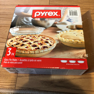 pyrex パイ皿 3個入り *未使用*
