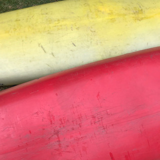 シーカヤック 赤い方