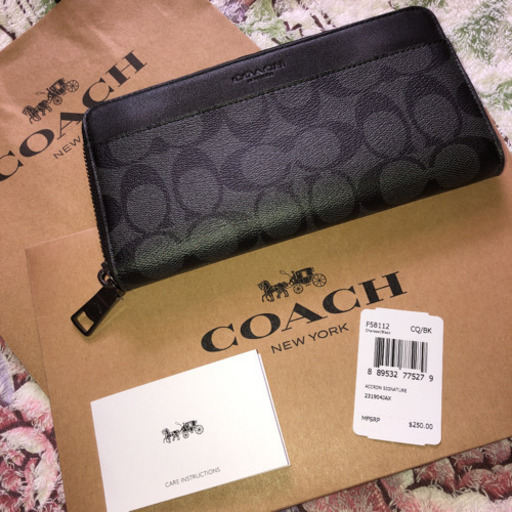 COACH コーチ 長財布   新品 未使用品