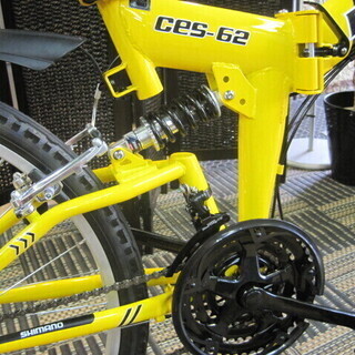 未使用 26インチ 折りたたみ式 マウンテンバイク 18段変速 レゴリス