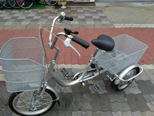 ♪ジモティー特価♪新車！　アサヒサイクル　2020カナリィ１８大人用三輪自転車　取り寄せ品　新大阪サイクルキッズ