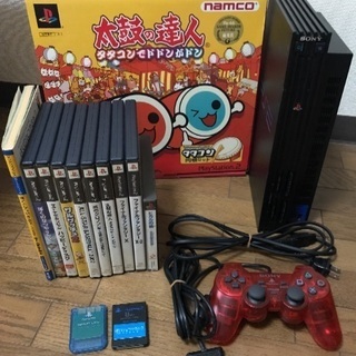 PS2 本体 コントローラー カセット 太鼓セット