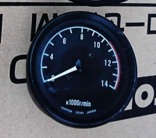 YAMAHA TZ250 TZ350 タコメーターと水温計