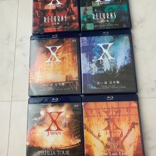 X JAPANのブルーレイBOXです