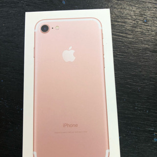 新品 SIMフリー iPhone7 32gb ローズゴールド ◯判定