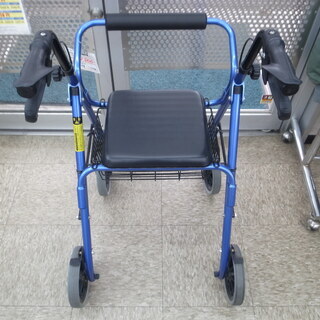 その他 株式会社竹虎 介護用歩行補助車 ハッピーⅡNB メタリックブルー 