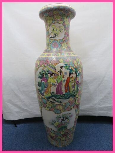 中国美術品 ジャンボ壺 大壺 飾物 置物 をお安くご提供！