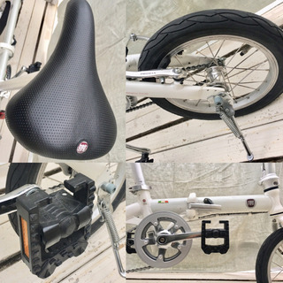フィアット FIAT FDB140 アルミ ミニベロ 折りたたみ自転車 シングルスピード 14インチ