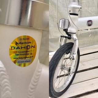 フィアット FIAT FDB140 アルミ ミニベロ 折りたたみ自転車 シングルスピード 14インチ