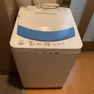 National 洗濯機 無料 あげます  4.5L
