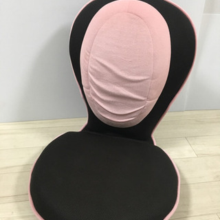 無料☆GUUUN リクライニングチェア 座椅子 ピンク