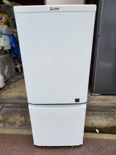 三菱  ノンフロン冷凍冷蔵庫  MR-P15EY-W  2015年製